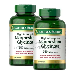 Nature's Bounty Magnesium Glycinate 180cap