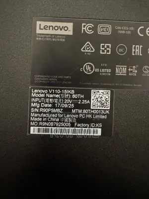 Laptop Lenovo V110 4GB Intel Core i5 SSD 128GB