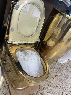 Gold Basin Toilet Seats