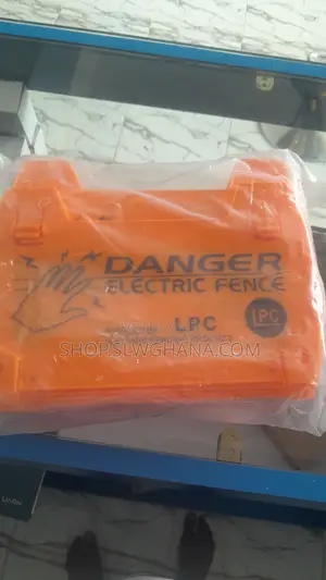 Electric Fence Warning Sign