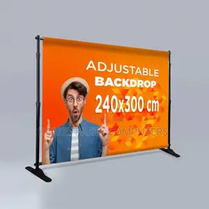 Adjustable Backdrop Banner Stand
