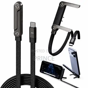 Foldable Phone Stand Cable
