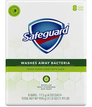 Safeguard Micellar Deep Cleansing Bar Soap - 8 Pack