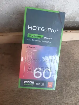 New Infinix Hot 60 Pro+ 256 GB Black