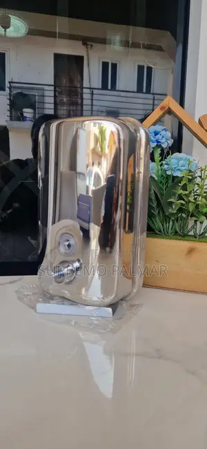 1000ml Stainless Steel Manual Liquid Soap Dispenser