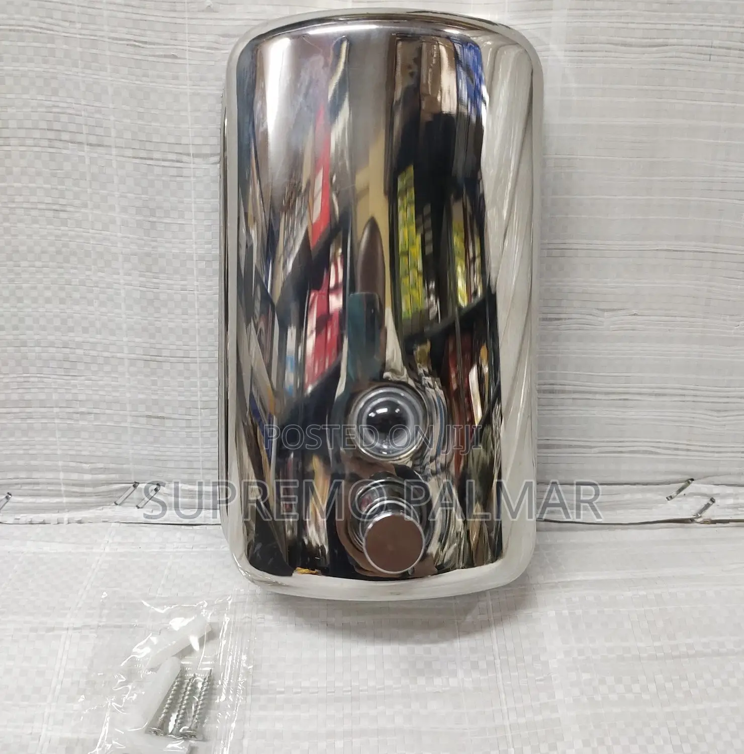 1000ml Stainless Steel Manual Liquid Soap Dispenser