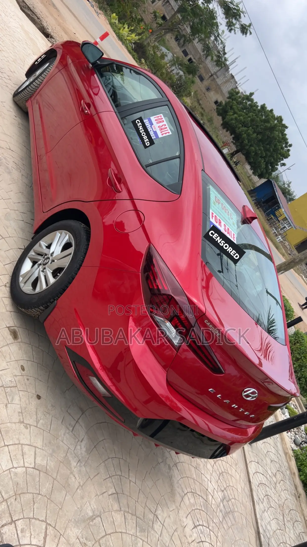Hyundai Elantra Limited 2020 Red