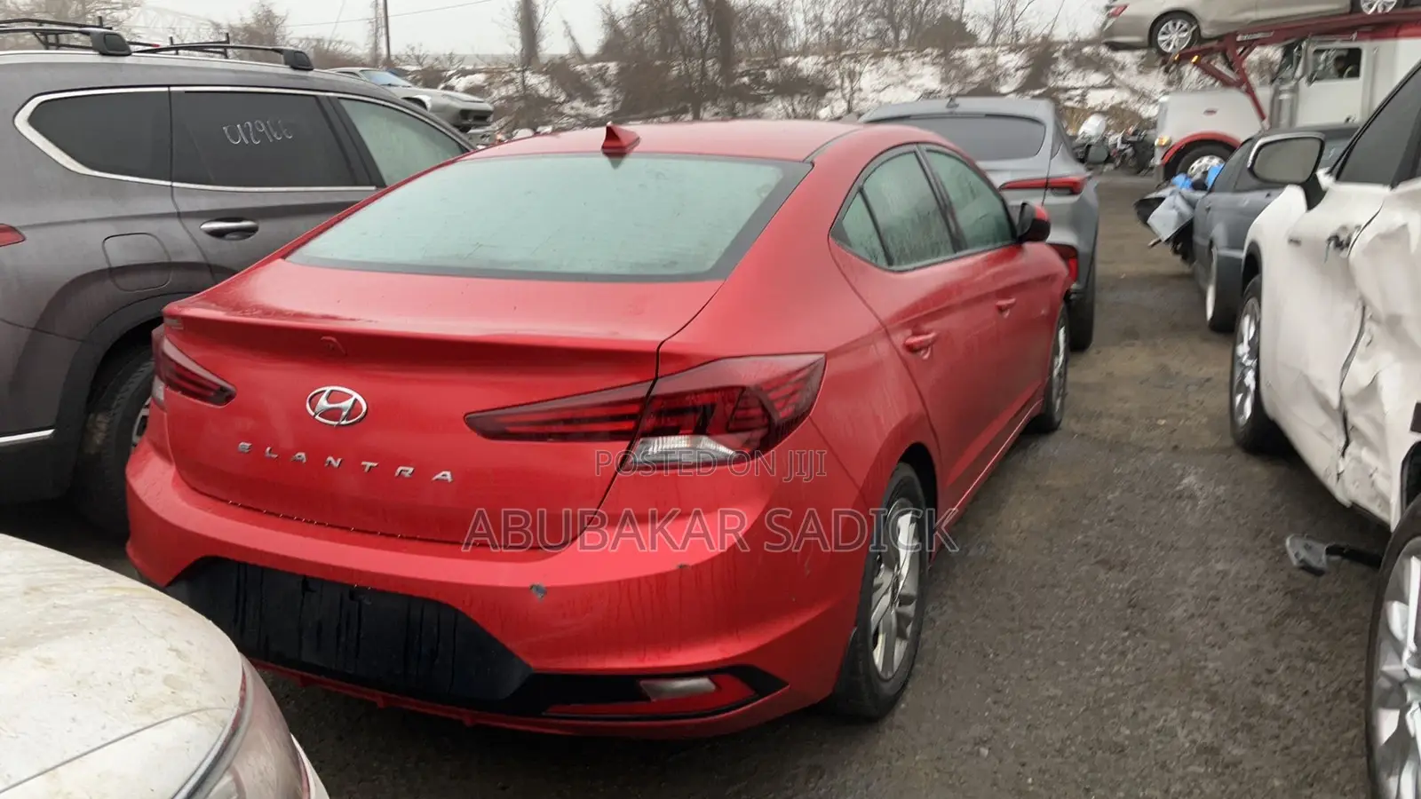 Hyundai Elantra Limited 2020 Red