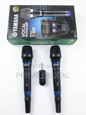 Yamaha 2 in 1 Wireless Microphones