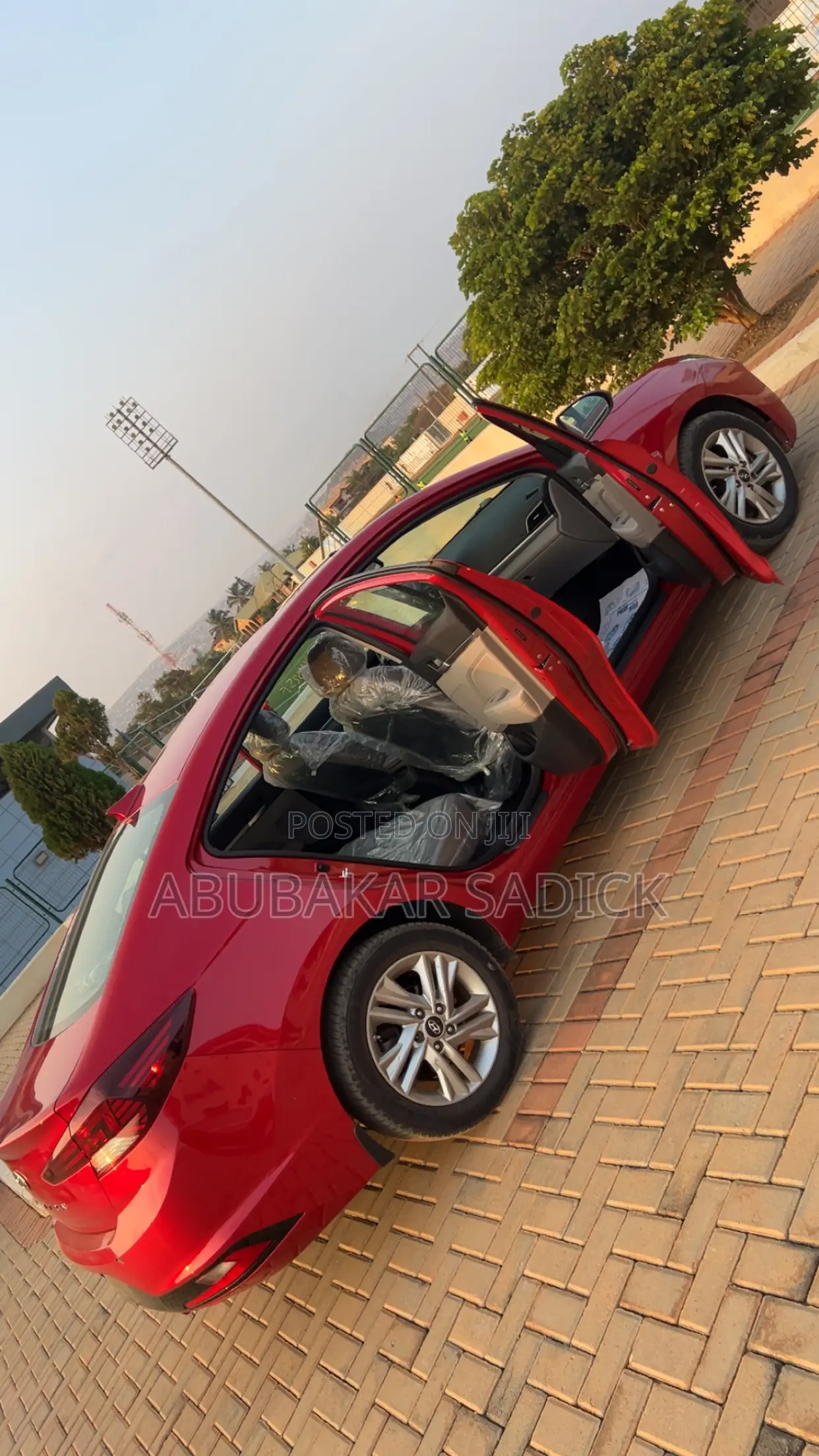 Hyundai Elantra Limited 2020 Red