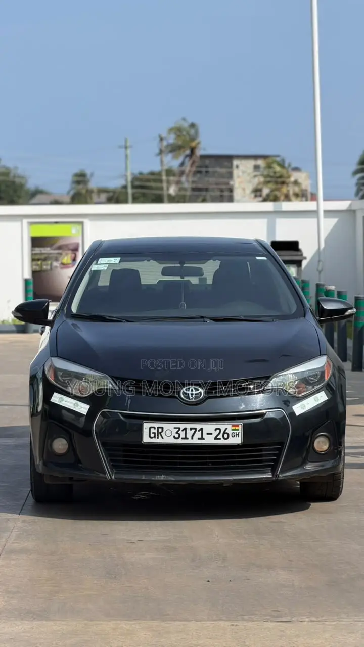 Toyota Corolla S 4dr Sedan (1.8L 4cyl CVT) 2015 Black