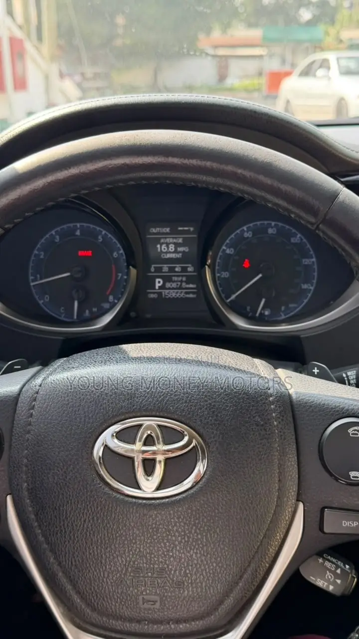 Toyota Corolla S 4dr Sedan (1.8L 4cyl CVT) 2015 Black