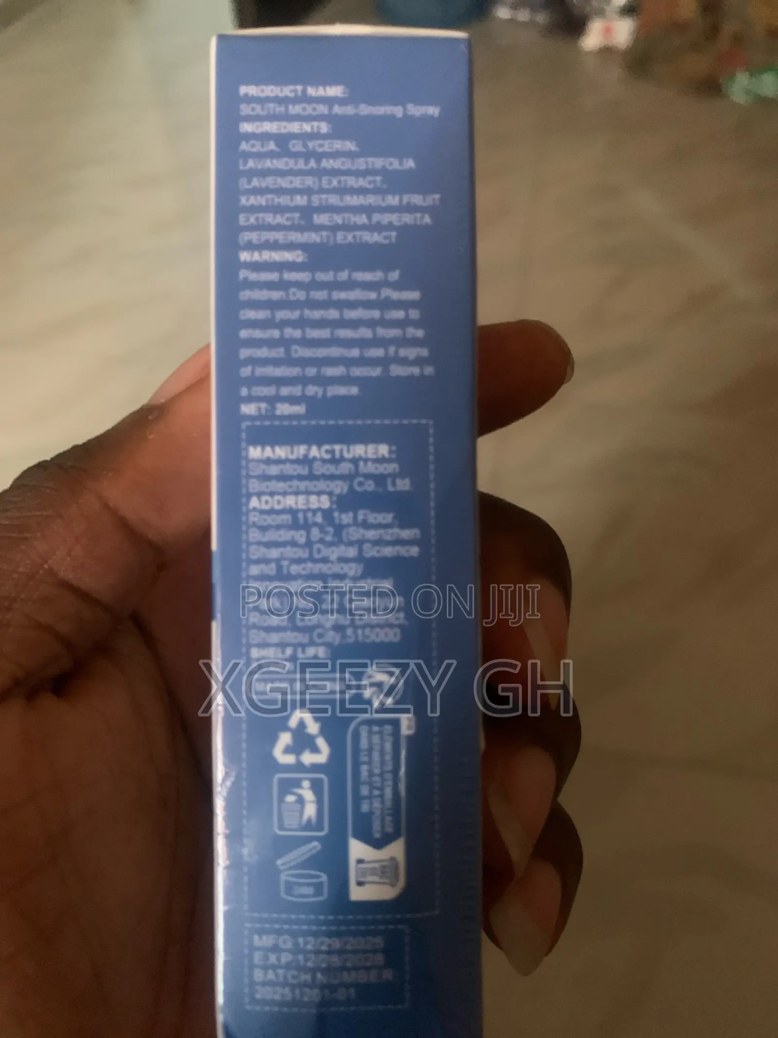 Snoring and Nose Congestion Spray