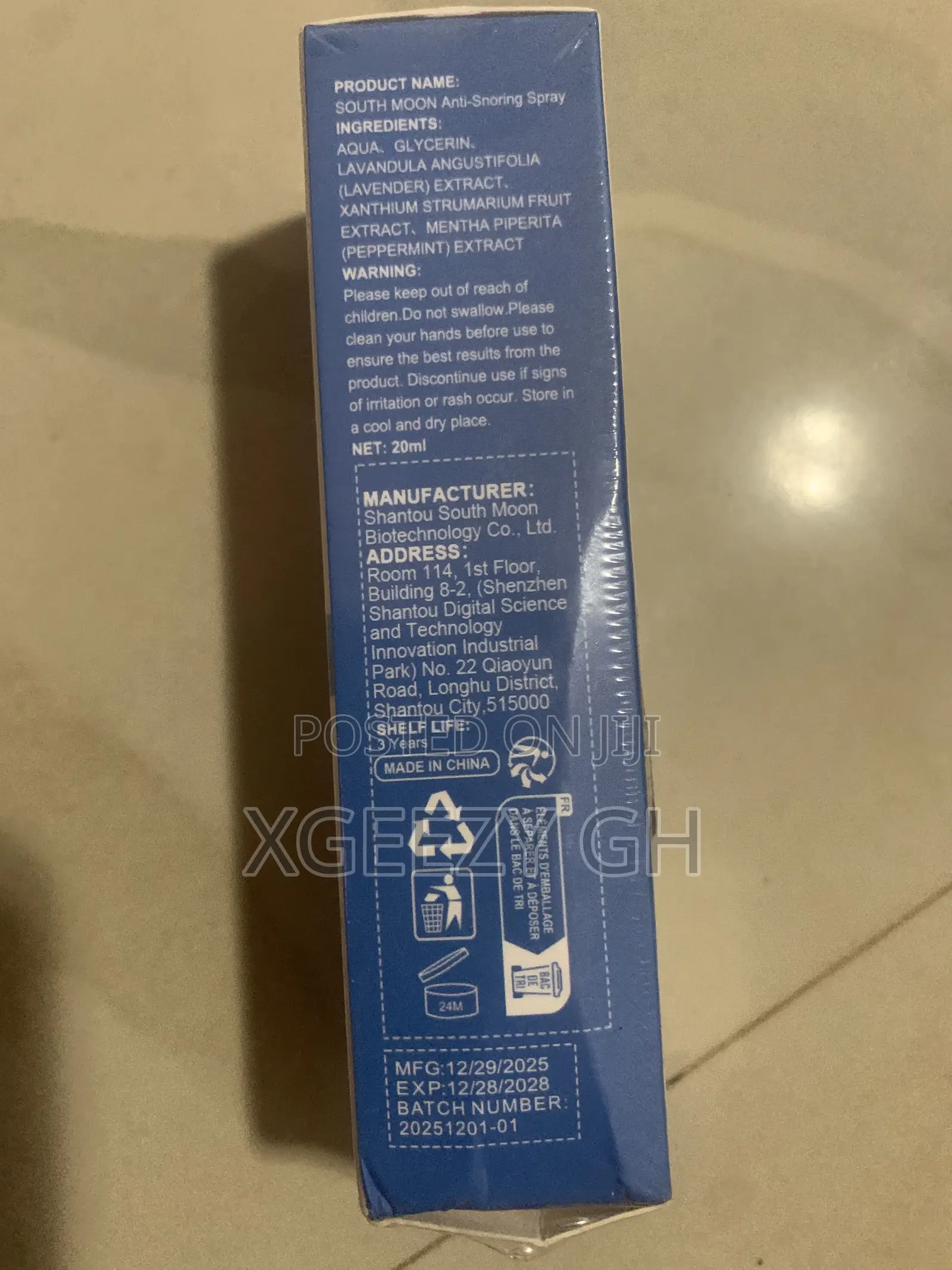 Snoring and Nose Congestion Spray
