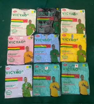 Vicyao Cotton T-Shirts | Quality Plain Blank Tees for Sale Accra
