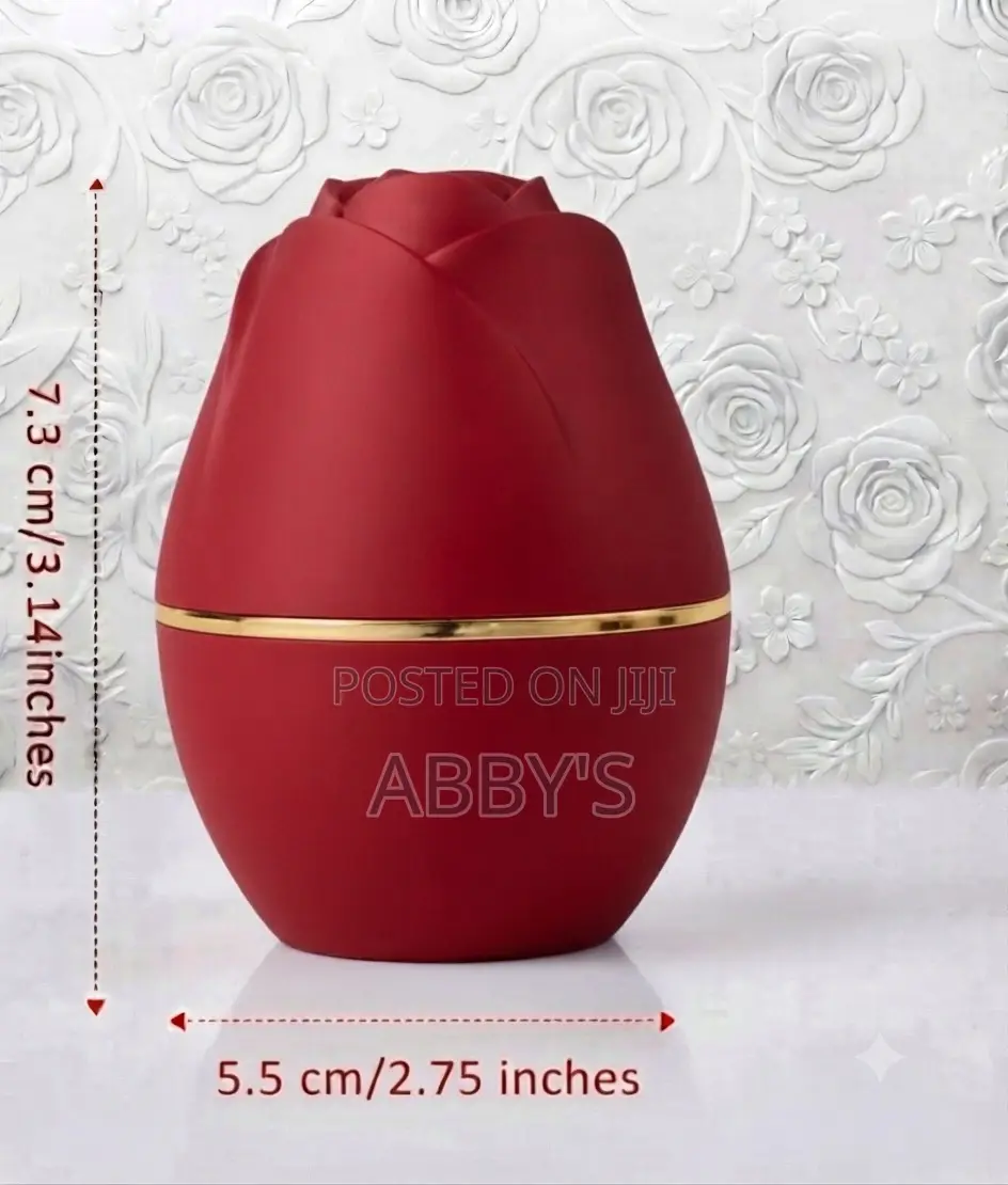 Elegant Red Rose LED Ring Box/Case