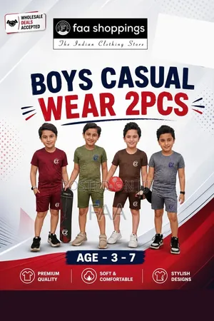 Boys Casual Co-Ord Set