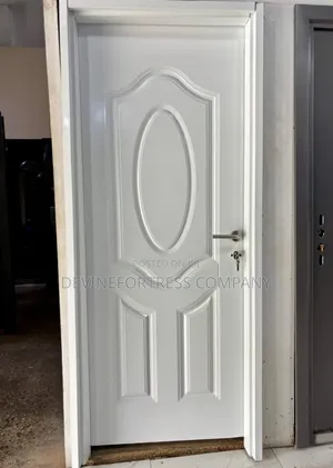 Wooden Metal Bedroom White Door