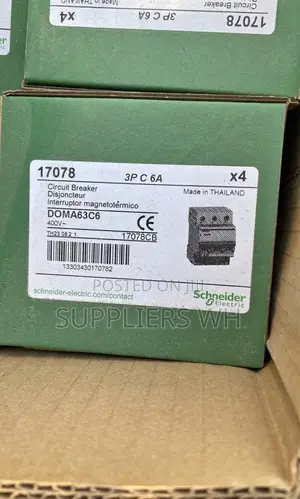 Schneider Electric 63A 3 Pole Circuit Breaker