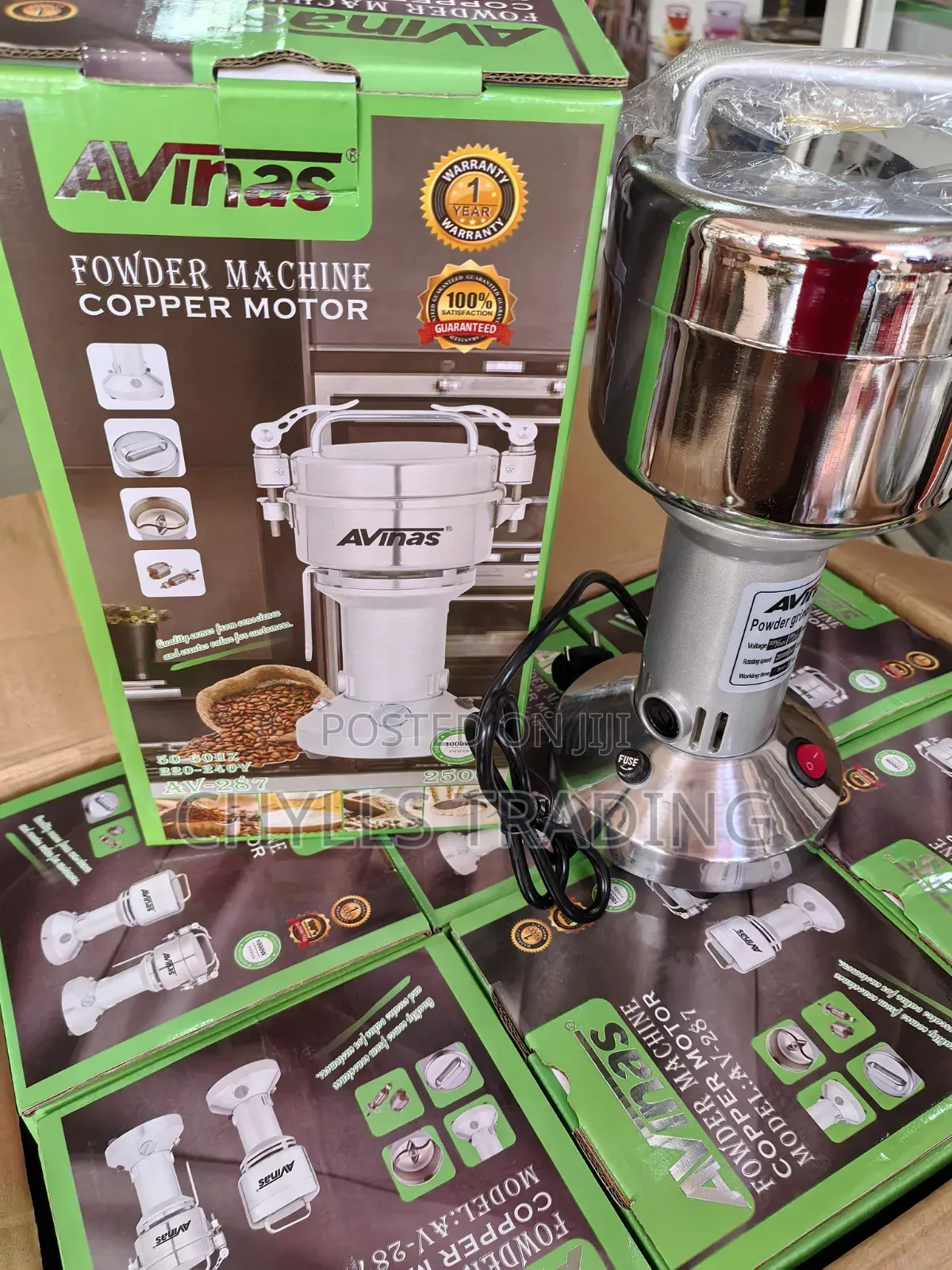 250g Commercial Spice Grinder | Brand New