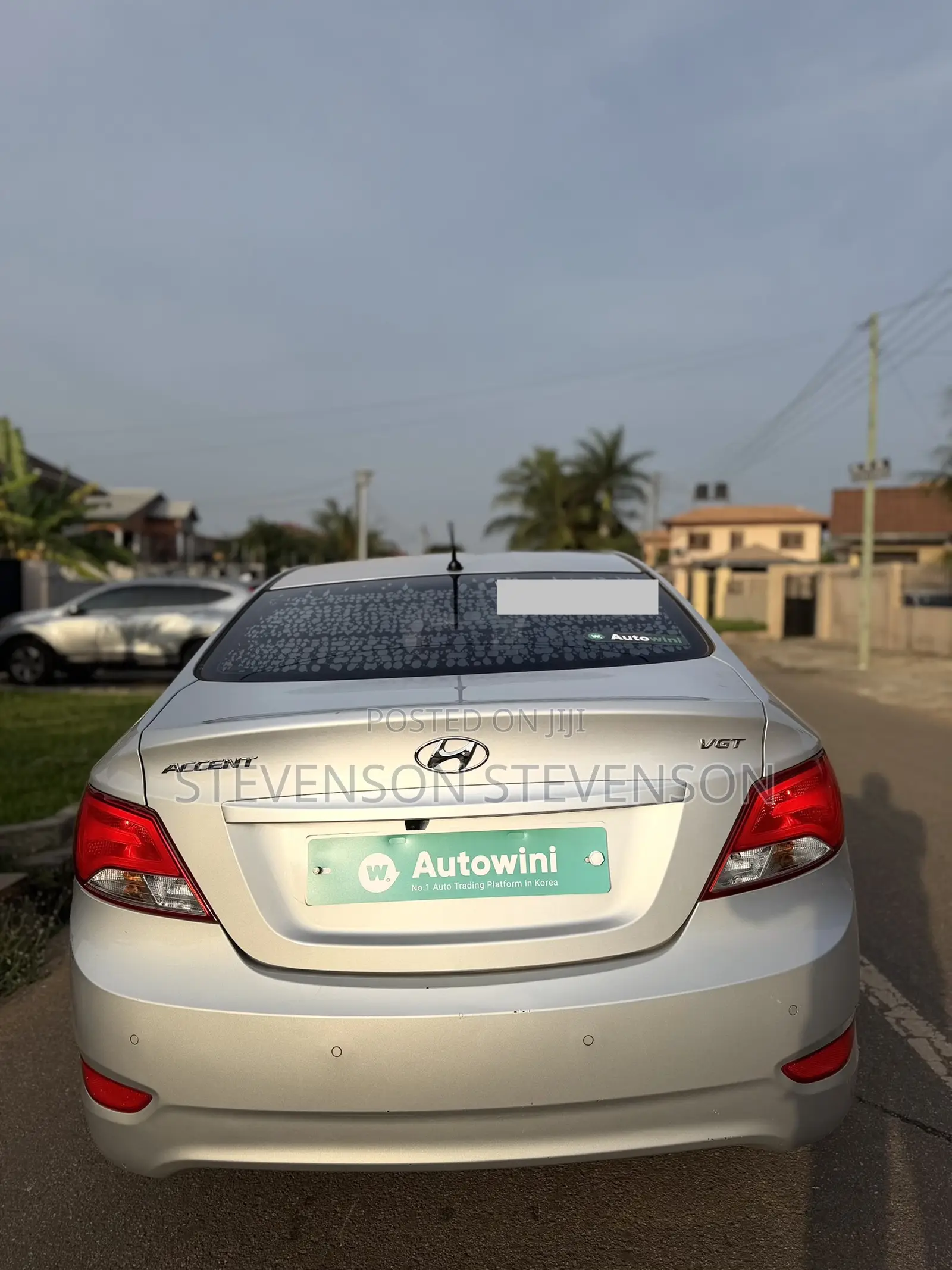 Hyundai Accent GLS 4dr Sedan (1.6L 4cyl 6M) 2015 Silver