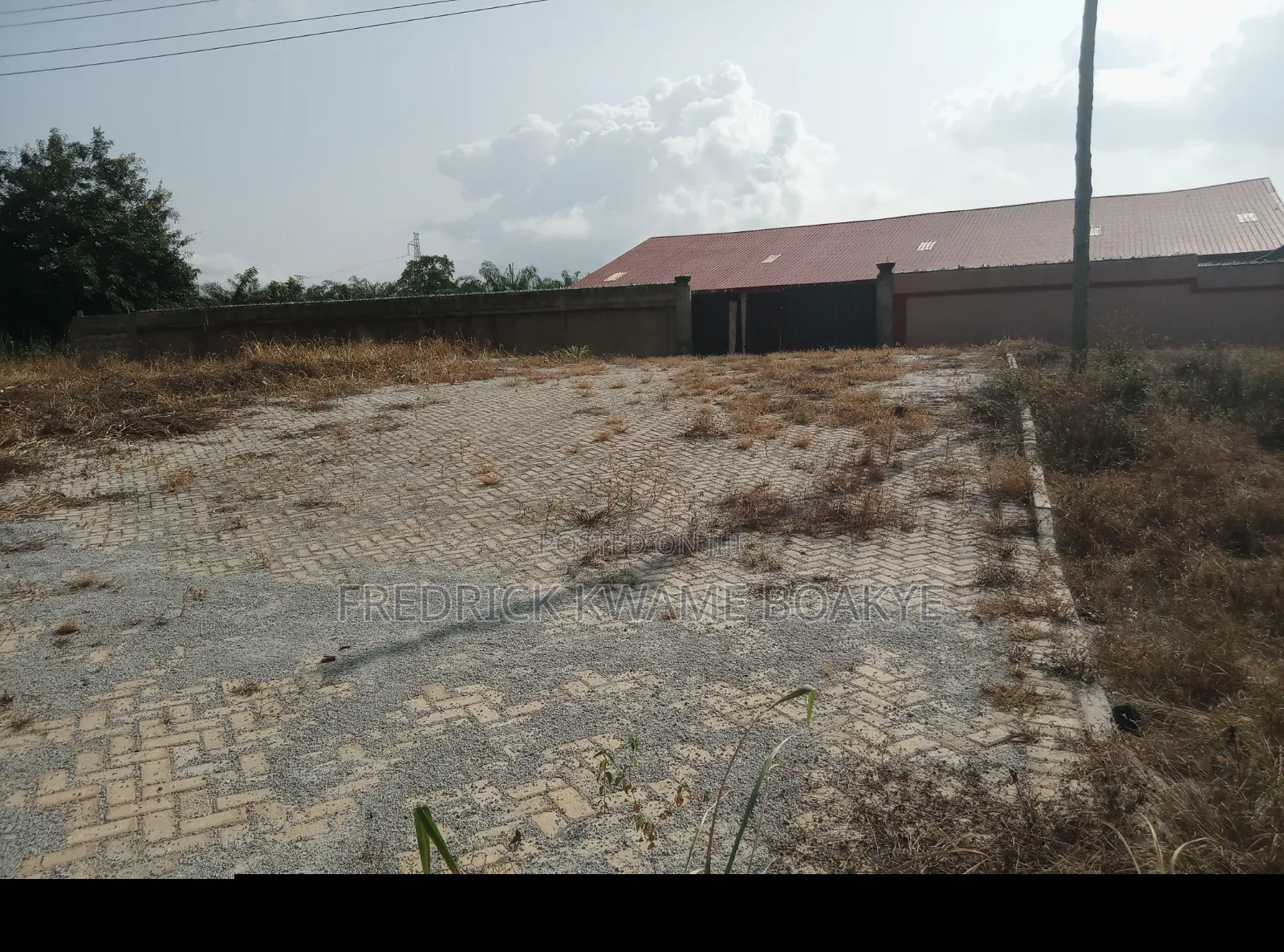 Warehouse for Sale at Anwia Nkwanta Obuoasi Road