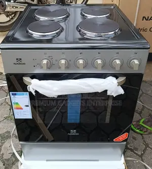 Nasco 60x60cm 4 Burner Electric Hob With Oven Nas-Dm4h109