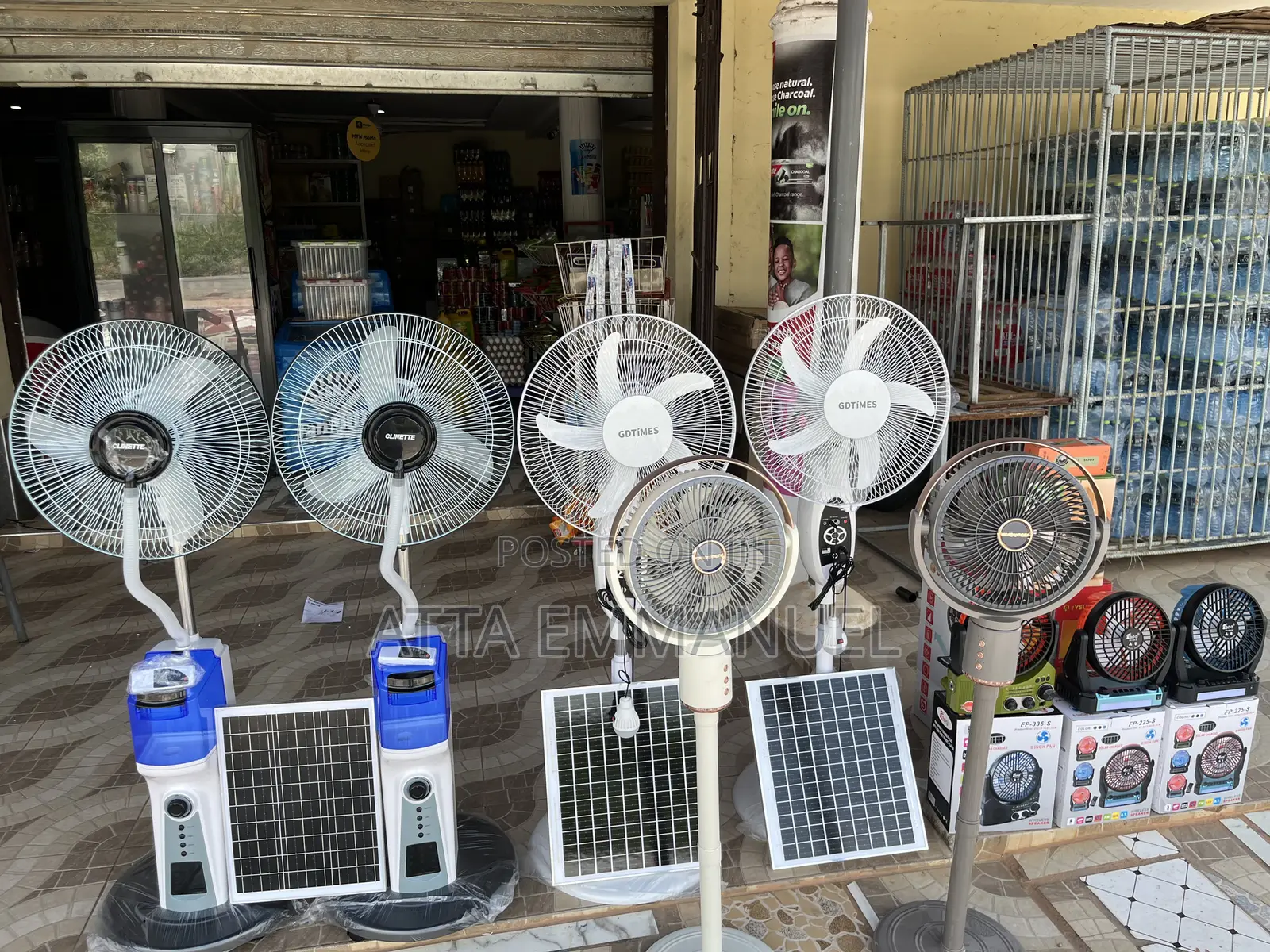 Rechargeable AC Mist Fans