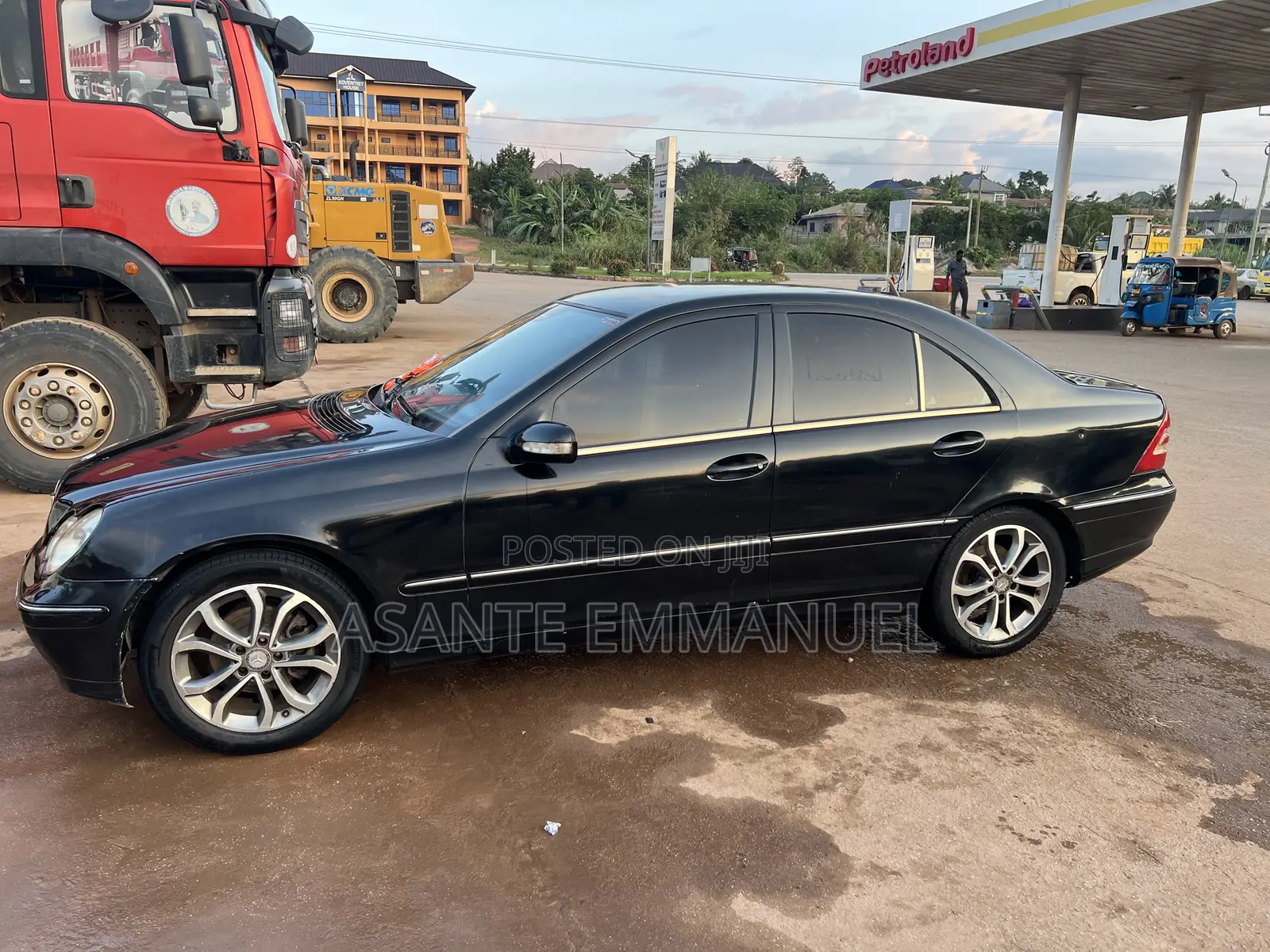 Mercedes-Benz C200 2007 Black