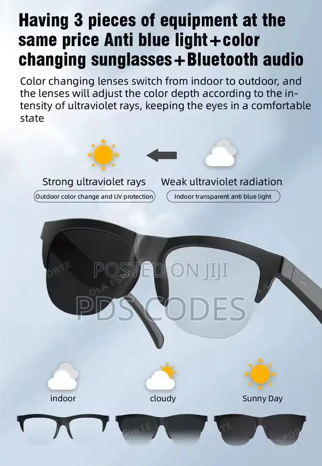 Ai Smart Camera Glasses Photochromism Electrochromic Glasses