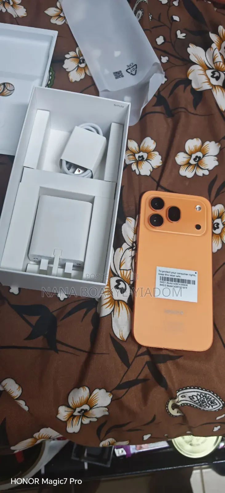 New Honor 600 Pro 512 GB Orange
