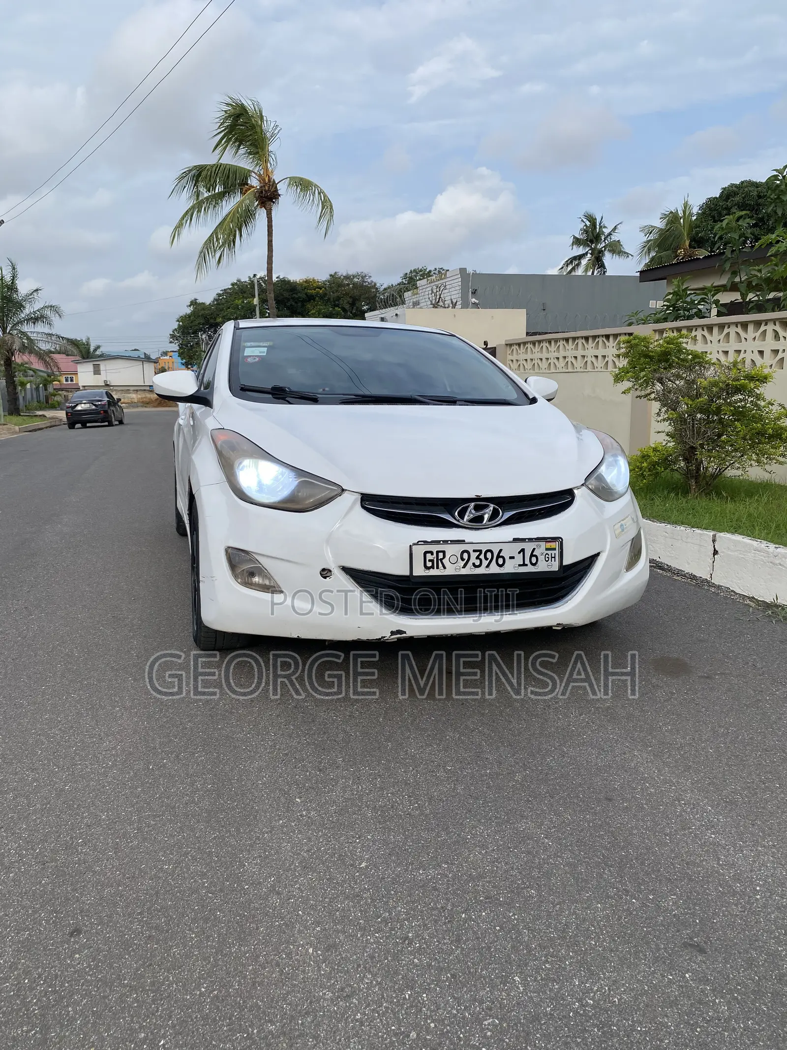 Hyundai Elantra 2013 White