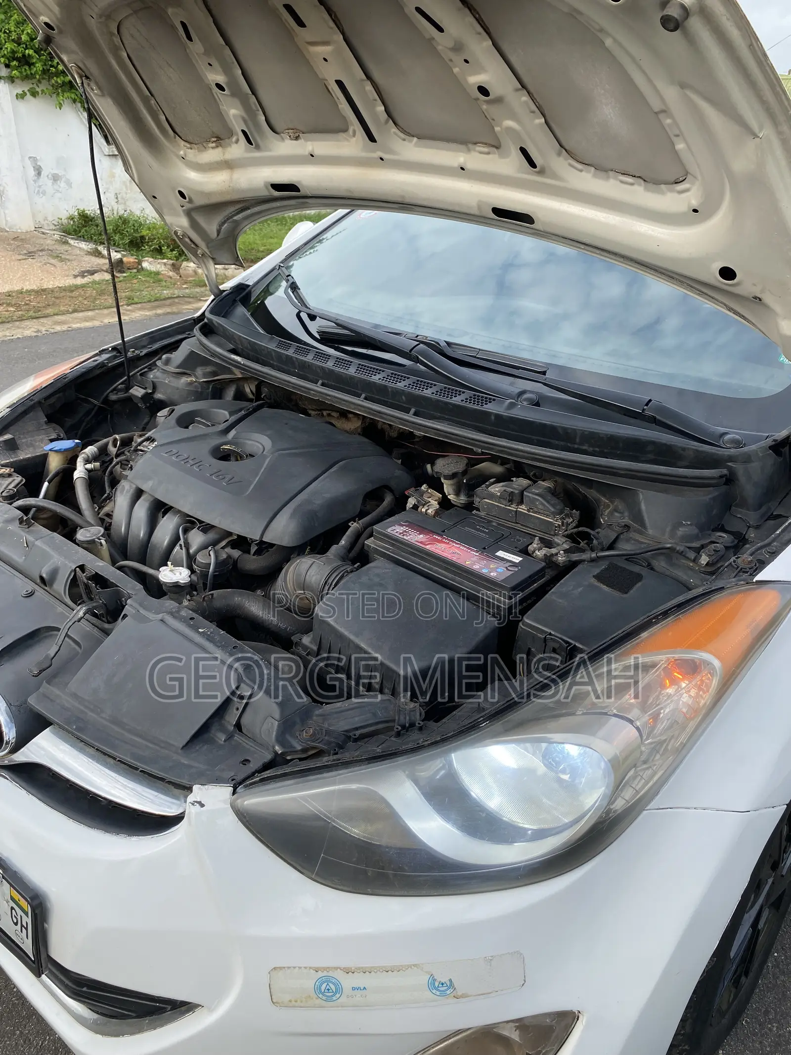 Hyundai Elantra 2013 White