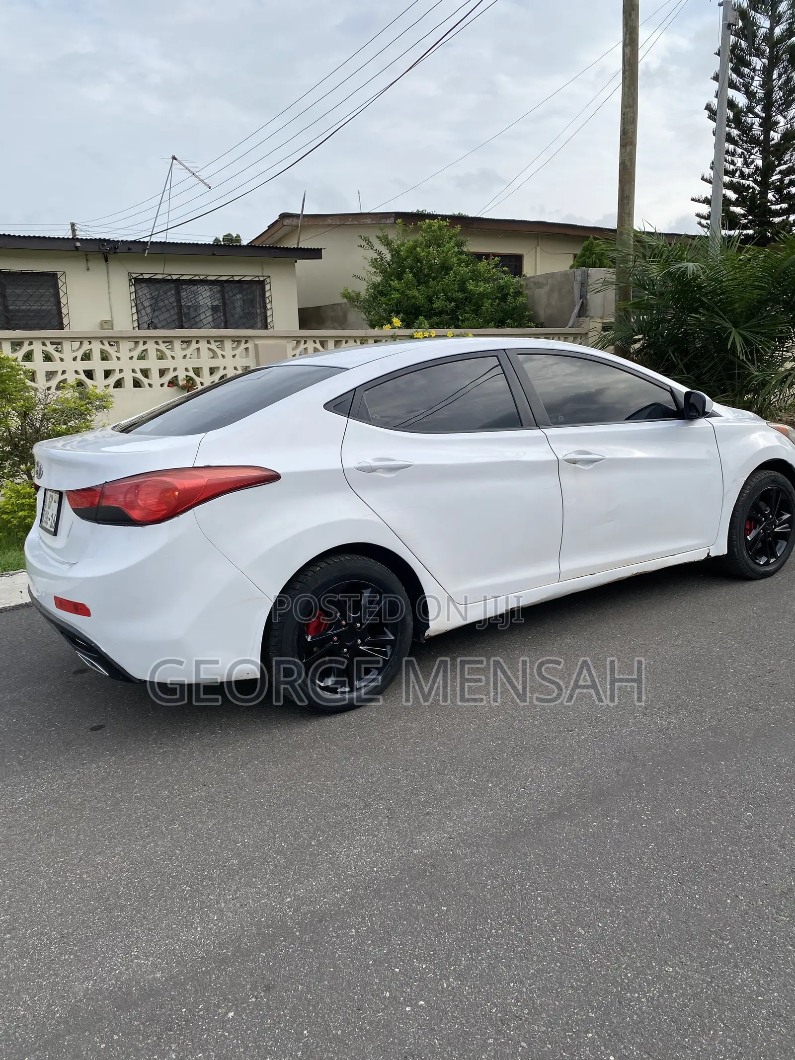 Hyundai Elantra 2013 White