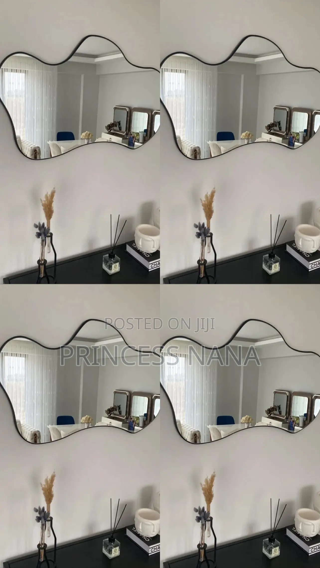 Small Wavy Mirror