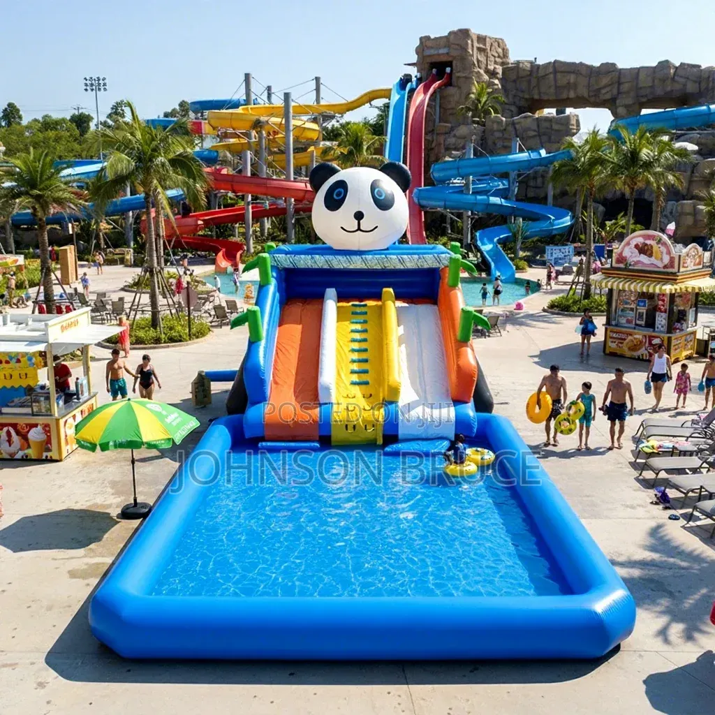 Bouncy Castles With Pool Attached for Rent