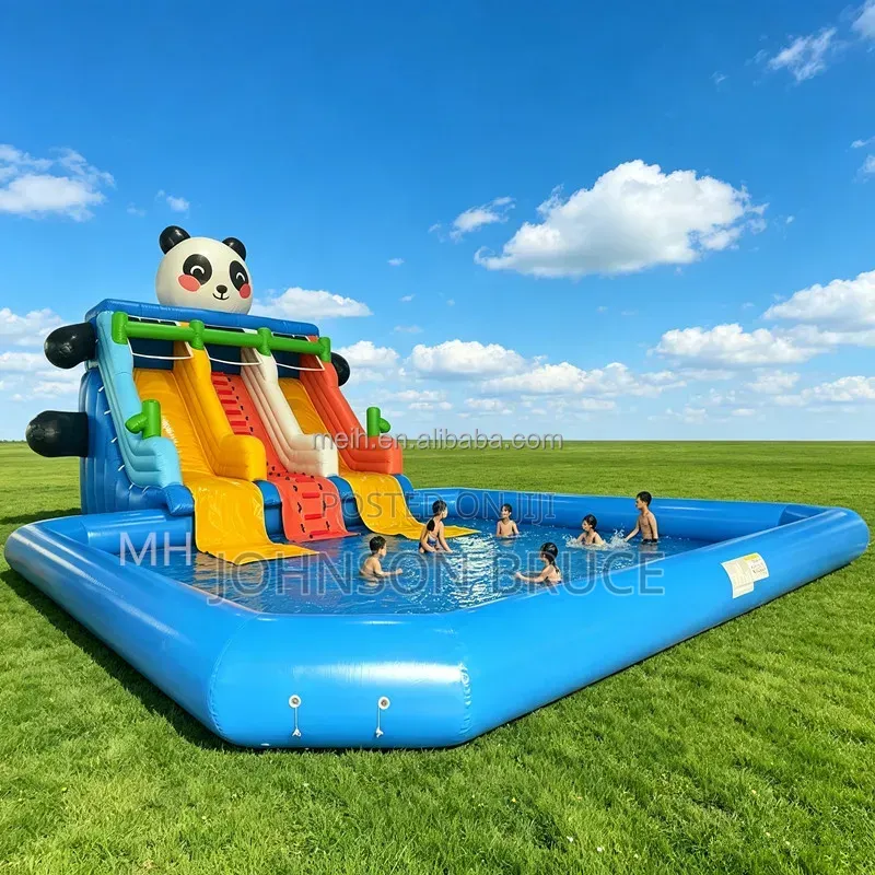 Bouncy Castles With Pool Attached for Rent