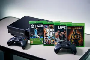 Xbox One With Two Controllers