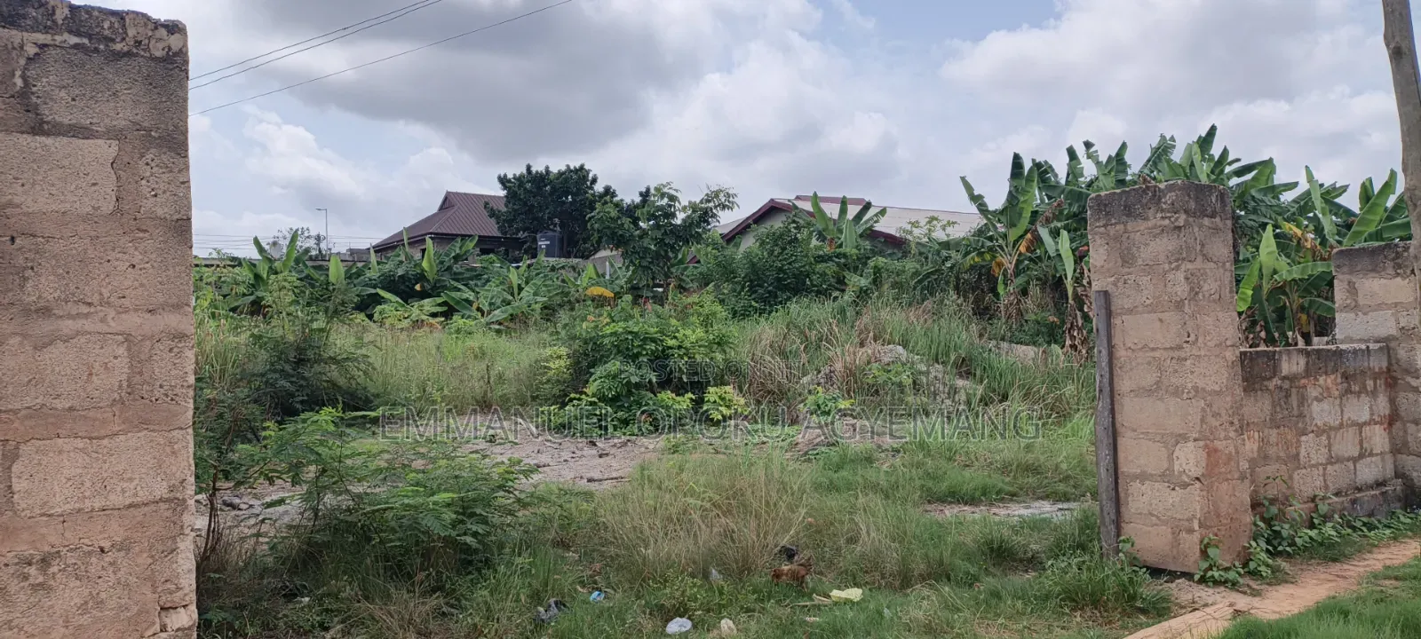 Fenced Plot of Land for Sale at Kwadaso Papa Kwasi Area