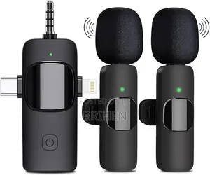 3-in-1 Universal Dual Wireless Lavalier Microphone Set