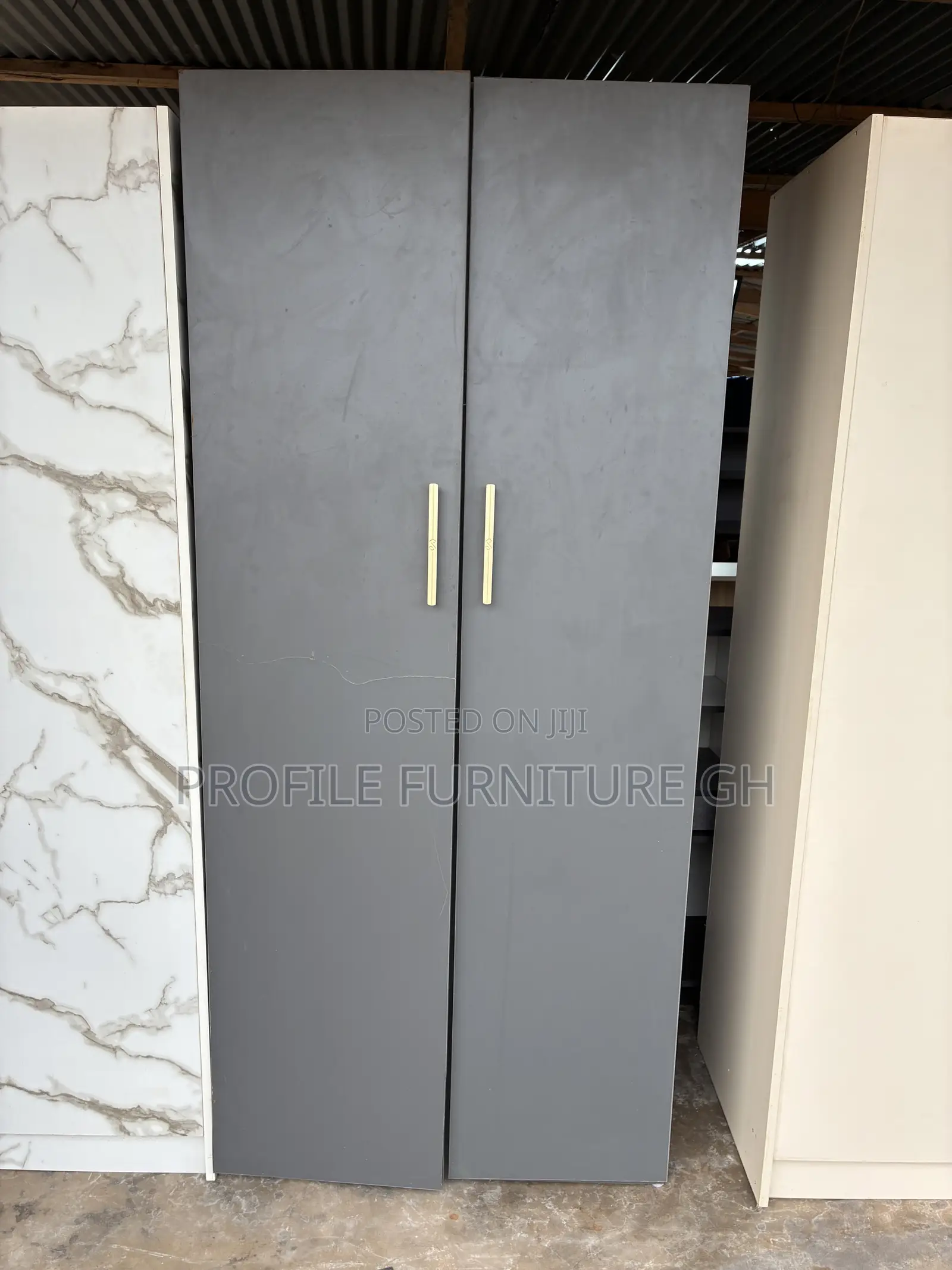 Wardrobe ( 2 Doors 4fx6f)// Laminated 2in1 Wardrobe