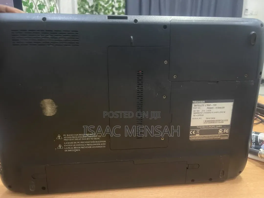 Laptop Toshiba 4GB AMD A6 HDD 500GB