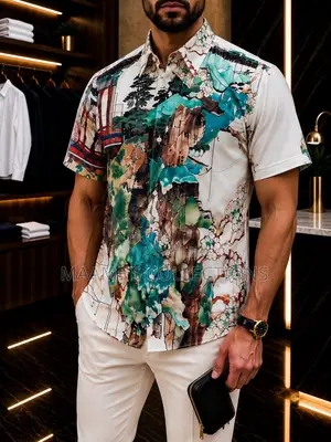 Men’s Premium Printed Short Sleeve Shirts | Assorted Designs