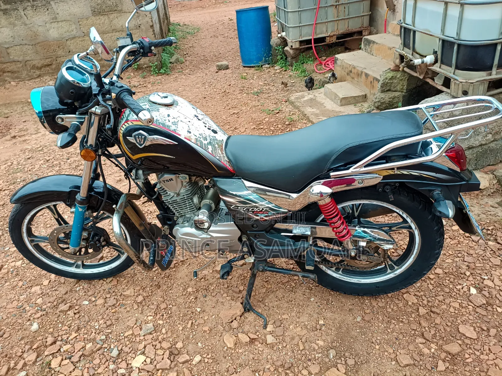 Haojue TZ150 PRO 2022 Black