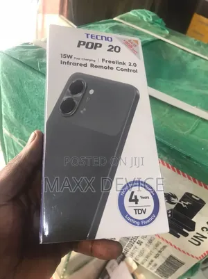New Tecno Pop 20 64 GB Black