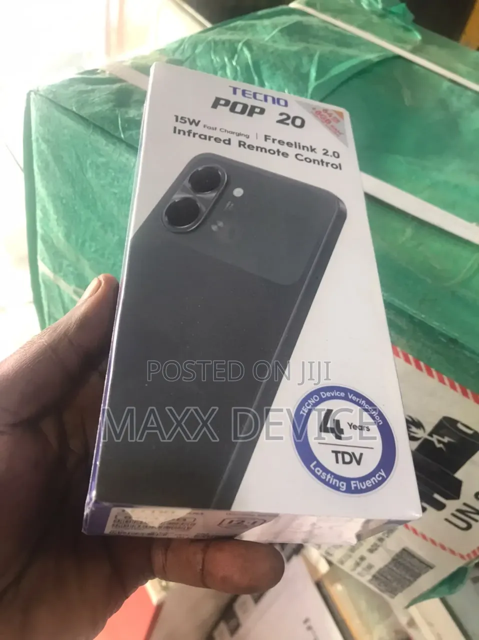 New Tecno Pop 20 64 GB Black