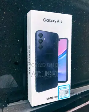 New Samsung Galaxy A15 128 GB Black