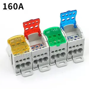 UKK 160A DIN Rail Distribution Terminal Block Junction Box