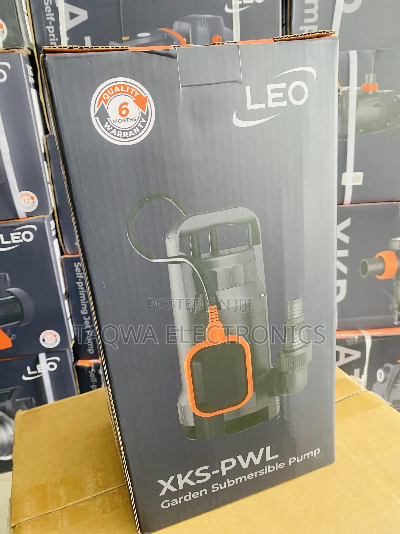 With Float Switch Leo 1.0HP Submersible Pump