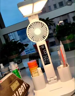Rechargeable Study Lamp /Light and Fan